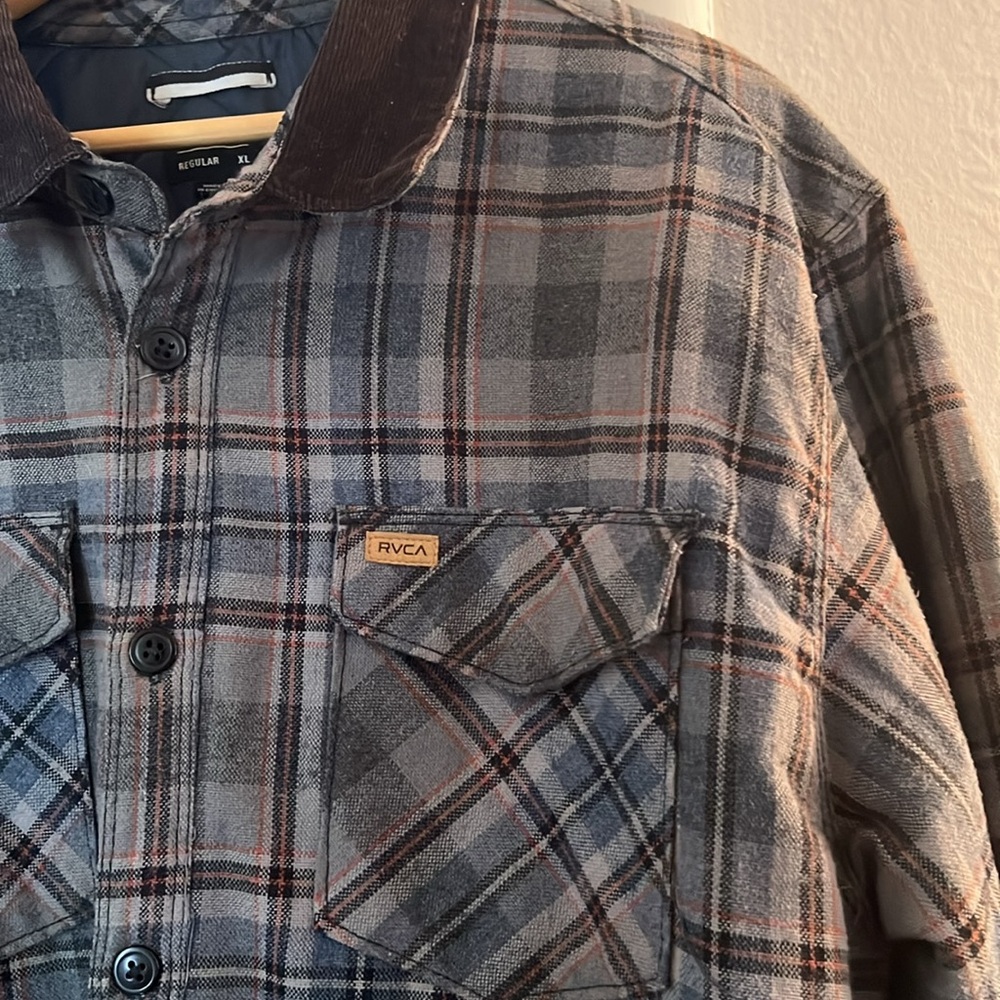 GUC RVCA Flannel Jacket